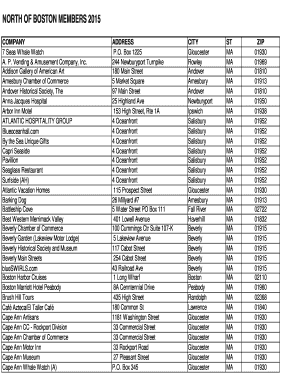 Cabell county schools calendar 23 24 printable pdf - NORTH OF BOSTON MEMBERS 2015 - northofboston