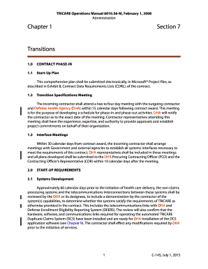 Startup balance sheet - TO08 Chap 1 Sect 7 -- Transitions TRICARE Operations Manual TOM TO08 Chap 1 Sect 7 - manuals tricare osd