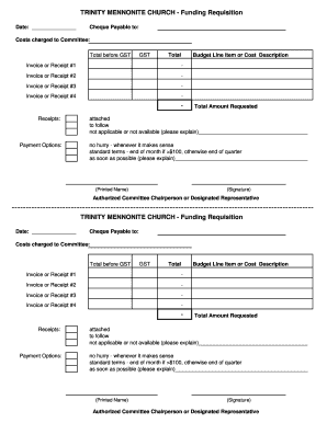 Cheque Requisition Form - Trinity Mennonite Church - trinity mennonitechurch ab