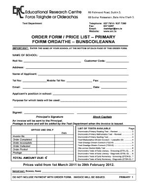 Form preview