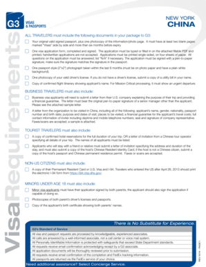 China Visa Application Form