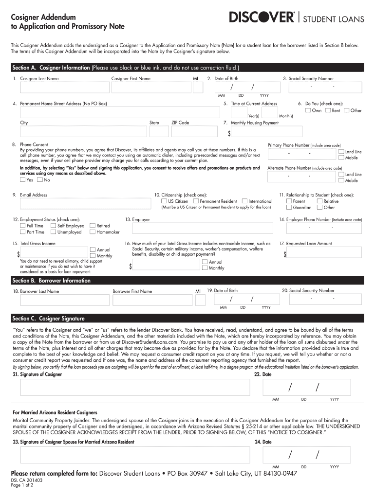 Cosigner Promissory Form - Fill Online, Printable, Fillable, Blank Intended For cosigner loan agreement template