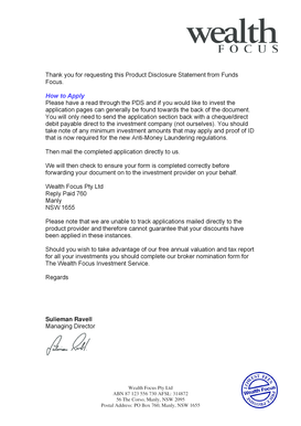 Australian Anti-Money Laundering Identification Form