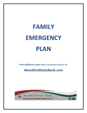 Family Emergency Plan