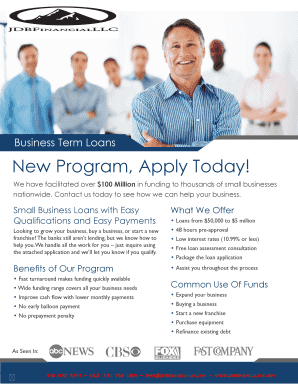 Business Term Loan Application