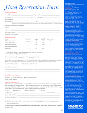 Hotel Reservation Form