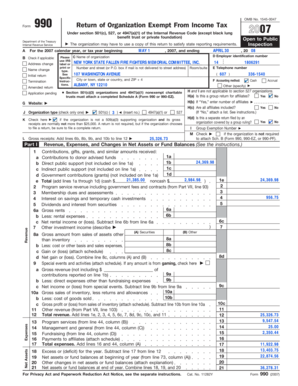 Form 990 Return of Organization Exempt From Income Tax