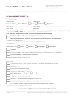 Single Premium Immediate Annuity Application