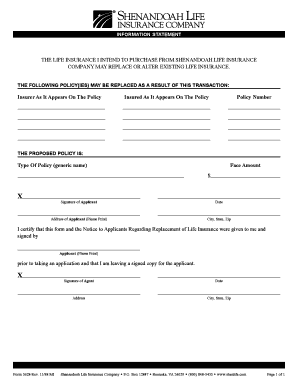 Index Solution Annuity Application