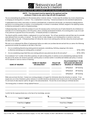 Index Solution Annuity Application