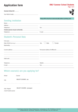 Application form - FSB-a - fsb unizg