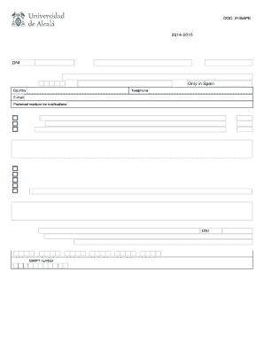 2013-2014 DNI Only in Spain DNI - portal uah