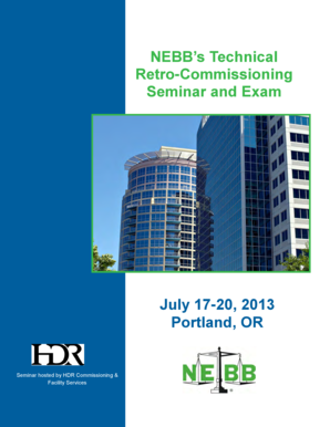 NEBB’s Technical Retro-Commissioning Seminar and Exam