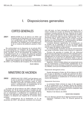 Modelo 361 de Solicitud de Devolución del IVA