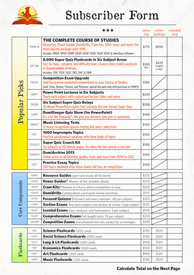 DemiDec Subscriber Form