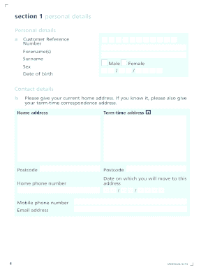 Disabled Students’ Allowances Application Form
