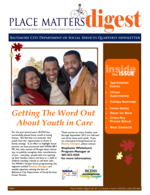 Foster-Parent-Newsletter-Fall-2011.pdfOct 10 2012 - Maryland ... - dhr state md