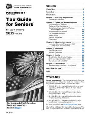 IRS Publication 554 Tax Guide