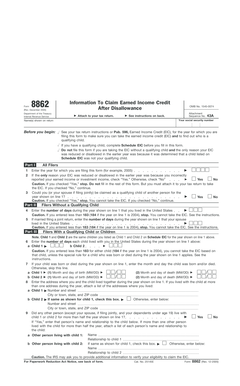 IRS Form 8862