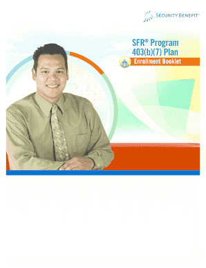 403(b)(7) Plan Enrollment Form