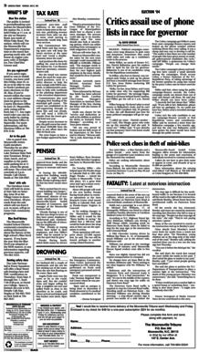 Mooresville Tribune Subscription Form