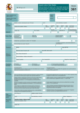 Impuesto sobre el Valor Añadido Modelo
