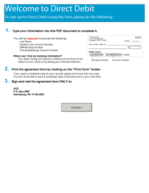 Electronic Funds Transfer Agreement