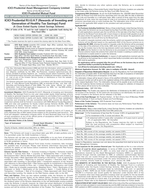 ICICI Prudential R.I.G.H.T Fund Application Form