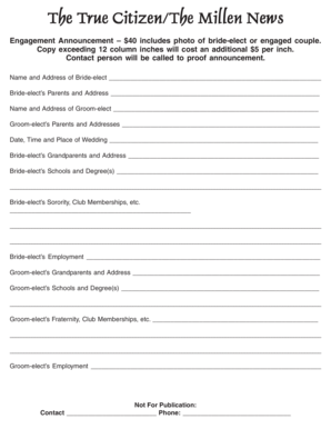 Form preview