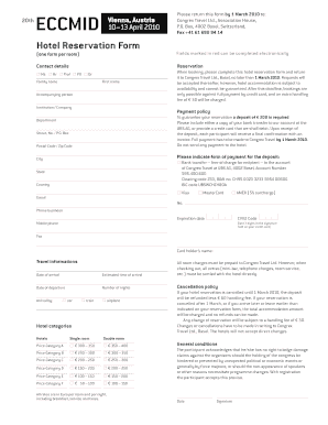 Hotel Reservation Form