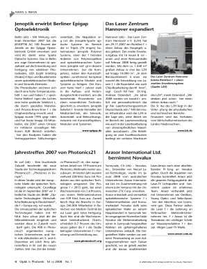 Optik & Photonik Anmeldeformular