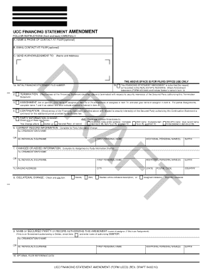 UCC Financing Statement Amendment