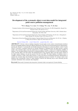 Fillable Online sid Development of the systematic object event data ...
