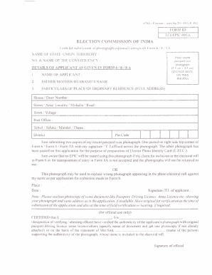Electio comission email id form