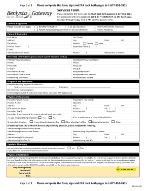 BENLYSTA Patient Assistance Program Form