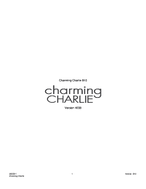 Charming Charlie EDI 810 Invoice Document - Jobisez LLC