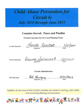 Circuit 6 Child Abuse Prevention and Permanency Plan