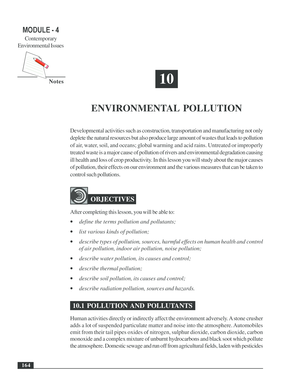 Environmental Pollution - download nos