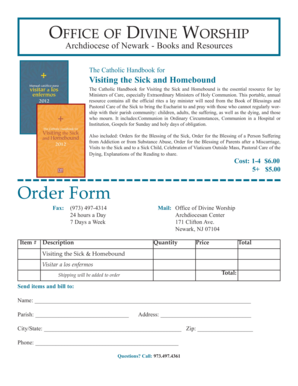 Catholic Handbook for Visiting the Sick and Homebound