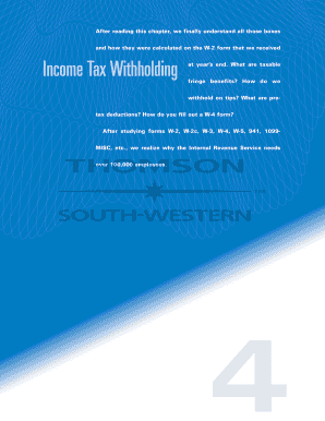 IRS Form W-4 Instructions