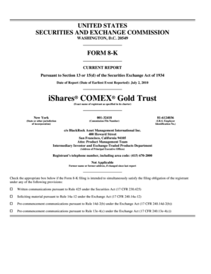 SEC Form 8-K Current Report