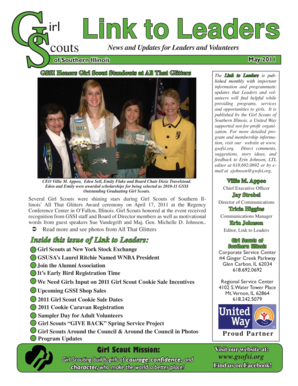 Girl Scouts Cookie Caravan Application Form
