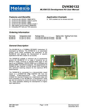 MLX90132 Development Kit User Manual