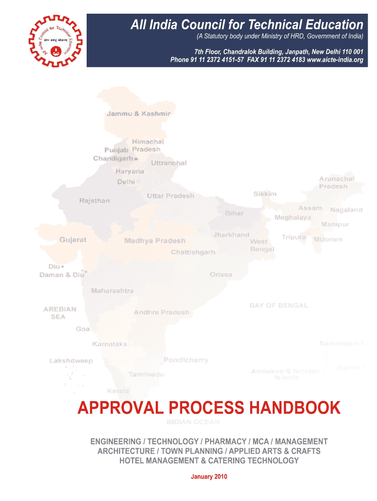 Fillable Online aicteindia (A Statutory body under Ministry of HRD
