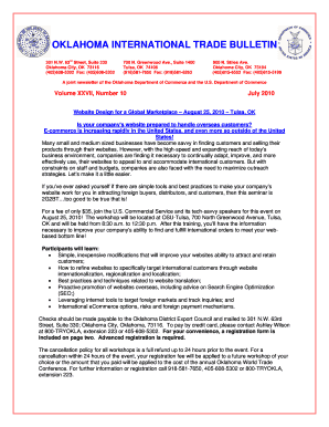Oklahoma International Trade Bulletin