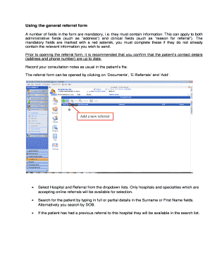 General Referral Form