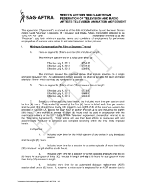 SAG-AFTRA Television Animation Agreement