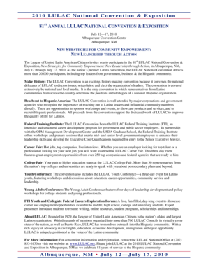 2010 LULAC National Convention & Exposition