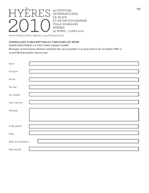 Form preview
