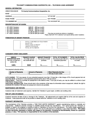 Lease Agreement Terms Vizio All - Tri-County Communications - tccpro